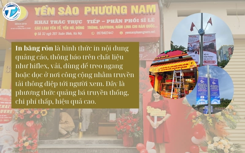 In băng rôn để làm gì?